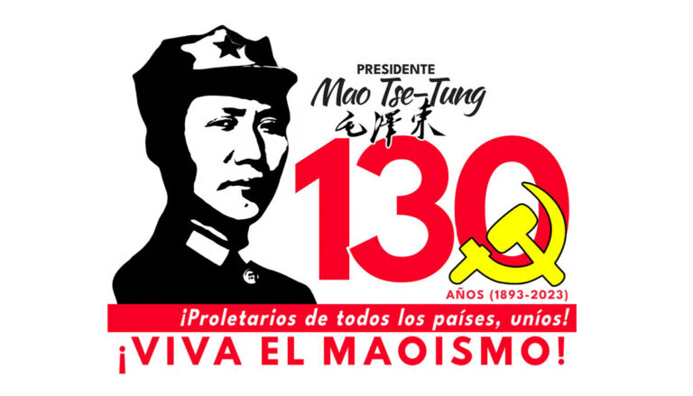Red Herald – EXCLUSIVO: Cartazes da LCI pela campanha de 130 Anos do Presidente Mao